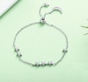 Bracciale regolabile da donna con stelle 4