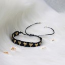 Bracciale regolabile da donna in perline H255 19