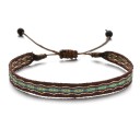 Bracciale regolabile in corda H431 15