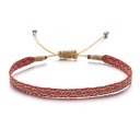Bracciale regolabile in corda H431 8