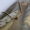 Bracelet à billes pour femme avec nœud 4