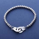 Bracelet à billes pour femmes avec chaînes 3