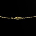 Bracelet à maillons pour femme feuille A1707 3