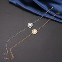 Bracelet à maillons pour femme trèfle H554 1