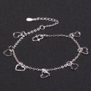 Bracelet à maillons pour femmes avec cœurs H102 1