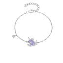 Bracelet à maillons pour femmes avec licorne A2462 1