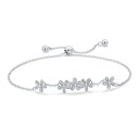 Bracelet à maillons pour femmes fleurs 1