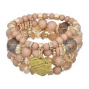 Bracelet à perles pour femmes 4 pièces J117 17
