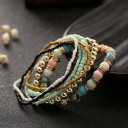 Bracelet à perles pour femmes 7 pcs 6