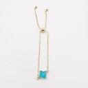Bracelet ajustable pour femme avec strass 8