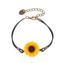Bracelet de femme tournesol 1