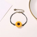 Bracelet de femme tournesol 5