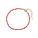 Bracelet double à billes pour femmes 3