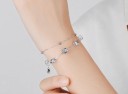 Bracelet double pour femmes avec des cubes 2