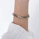 Bracelet en chaîne massif pour femme P110 1
