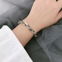 Bracelet en chaîne massif pour femme P110 3