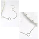 Bracelet en chaîne pour femme avec anneau 3