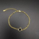 Bracelet en chaîne pour femme avec papillon 1