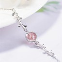 Bracelet en chaîne pour femme avec perle H134 2