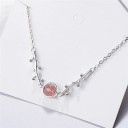 Bracelet en chaîne pour femme avec perle H134 4