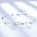 Bracelet en chaîne pour femme avec perles H115 4