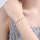 Bracelet en chaîne pour femme avec pierre 1