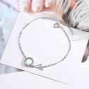 Bracelet en chaîne pour femme avec pierre 2