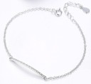 Bracelet en chaîne pour femme avec tige 4