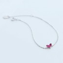 Bracelet en chaîne pour femme cœur P160 2