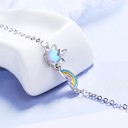 Bracelet en chaîne pour femme unicorn 4