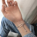 Bracelet en chaîne pour femmes avec des billes 3