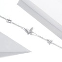 Bracelet en chaîne pour femmes avec des papillons H163 4