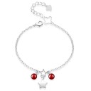 Bracelet en chaîne pour femmes avec étoiles H137 5