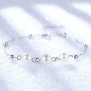 Bracelet en chaîne pour femmes avec perles P197 5