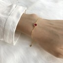 Bracelet en chaîne pour femmes avec pierre H171 6