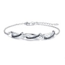 Bracelet en chaîne pour femmes avec pierres 1