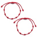 Bracelet en corde pour couples 2 pcs 1