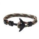 Bracelet en corde pour homme avec ancre 7