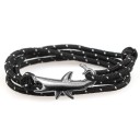 Bracelet en cordon à plusieurs couches requin 21