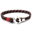 Bracelet en cordon ancre 8