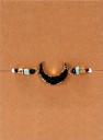 Bracelet en cordon avec lune 1
