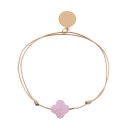 Bracelet en cordon avec pierre 2
