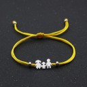 Bracelet en cordon famille 4