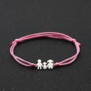 Bracelet en cordon famille 8