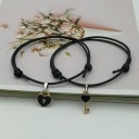 Bracelet en cordon pour couples 2 pcs H227 1