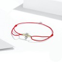 Bracelet en cordon pour femme avec pendentif 2
