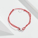 Bracelet en cordon pour femme avec pendentif 3