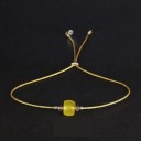 Bracelet en cordon pour femme avec perles A1663 11