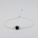 Bracelet en cordon pour femme avec perles A1663 5
