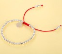 Bracelet en cordon pour femme avec perles P187 4